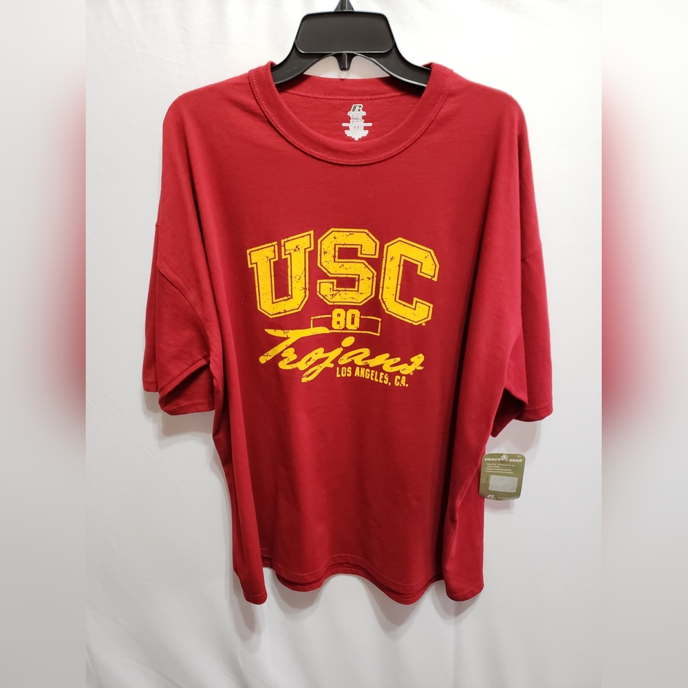 USC Trojan Red T-Shirt NWT Size XXL